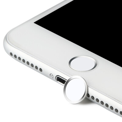

Bunkers (Benks) AppleiPhone7 / 6S / 6 / 5SE and other fingerprint identification button paste iPad series HOME key stickers can be fingerprint recognition white + silver side
