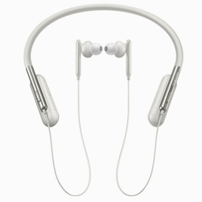 

Samsung SAMSUNG U Flex Elastic collar Bluetooth sports headsets White Bluetooth sports music headphones Collar headphones