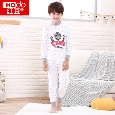 

Red beans children&39s cotton underwear suit men&39s large children autumn&winter high-necked cartoon printing 100 cotton Qiu Qiuqiu children&39s cotton sweater HD8086G pink 110