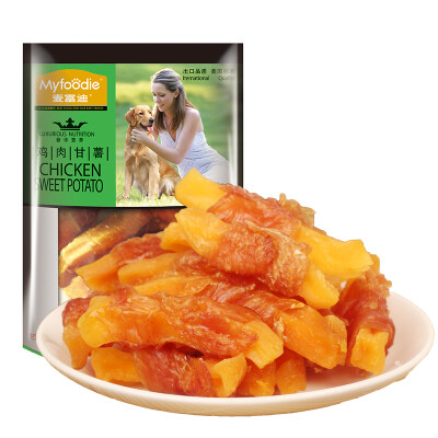

Melford Myfoodie Pet Snacks Luxury Nutritious Chicken Rolls Sweet Potato 200g