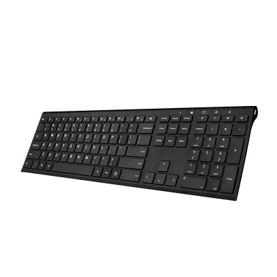 

BOW HW192C rechargeable metal game office wireless keyboard black