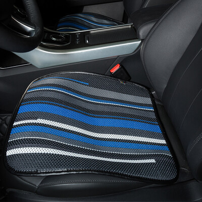 

MUBO car seat breathable square cushion front row single seat cushion seasons common seat slip non-slip office chair seat cushion loaded 2 pieces