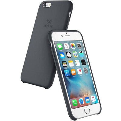 

ESCASE Apple, iPhone 6S Plus / iPhone 6 Plus моды жидкий силиконовый чехол (Deep Space Gray)