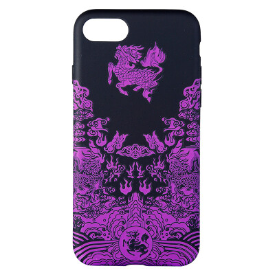 

dostyle &quotKyushu sea animal husbandry mind&quot cell phone protective shell unicorn pattern matching iPhone 7