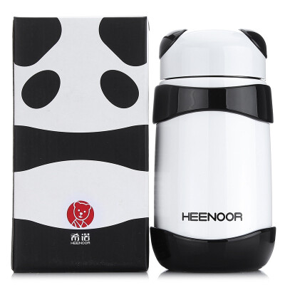 

【Jingdong Supermarket】 Xinuo 265ml stainless steel vacuum insulation creative panda money cup XN-5758 black