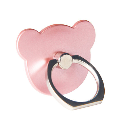 

JEAR LAKON JK-Z-03 Multifunctional mobile phone bracket Xiong Touzui buckle lazy portable car flat plate bracket pink gold