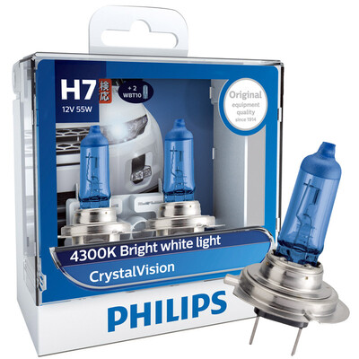 

Philips (PHILIPS) new silver warrior H11 upgrade car light crystal light 2 package color temperature 4300K