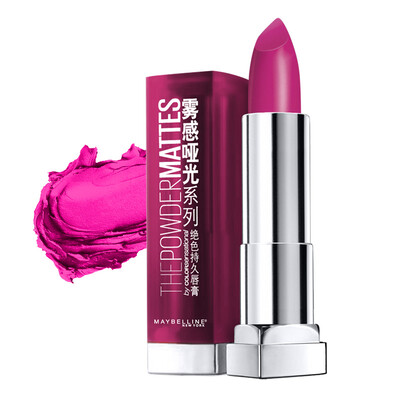 

Maybelline (MAYBELLINE) ошеломляющее чувство Помады из тумана матовой серии P13PM 3,9 г (Chen Weiting помада не может потерять старую и новую упаковку)