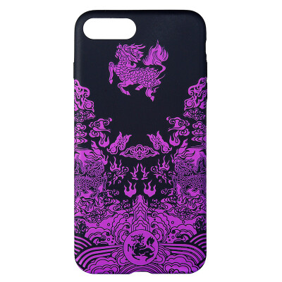 

dostyle "Kyushu sea animal husbandry mind" cell phone protective shell unicorn pattern matching iPhone 7Plus