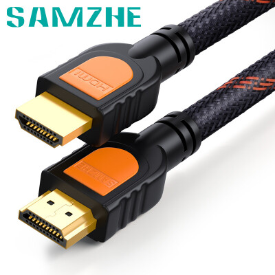 

Yamazawa (SAMZHE) HDMI cable version 2.0 2K * 4K digital high-definition line 3D video cable 3 meters laptop TV projector projector cable classic SM-8833