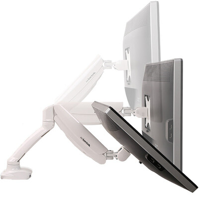 

Loctek DLB502W Computer Bracket Display Bracket Ergonomic Bracket Full Dimensions Gas Spring Bracket 10-27 Inch White