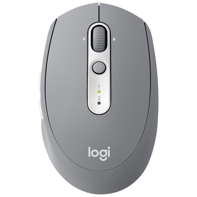 

Logitech Logitech M585 multi-device wireless mouse Bluetooth mouse Bluetooth excellent combination of sand&rock ash