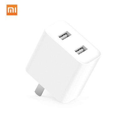 

USB-зарядное устройство Xiaomi Dual USB-выход QC3.0 адаптер для путешествий Plug EU EU UK Plug-адаптер для Huawei Iphone OPPO Vivo