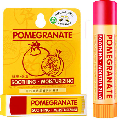 

Bella Bee Red Pomegranate Moisturizing & Moisturizing Lip Balm 46g For Natural Pigment Pregnant Women