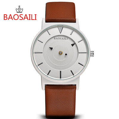 

BAOSAILI Brand Unique Clock Unisex Wrist Watches Japan Movement Quartz Watch Men Simple Luxury Watch