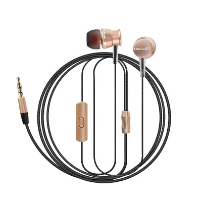 

Subwoofer metal headset ear harness with wheat phone universal earplugs as gift for men
