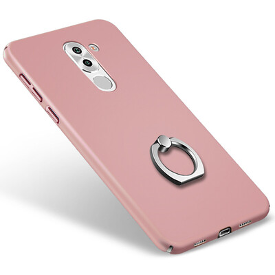 

Sendio Huawei HUAWEI Wonderful Play 6x Мобильный чехол Защитный чехол Защитный чехол Скраб Ударопрочный Shell Полный пояс Ремень Ремень Кронштейн Жесткий Shell Розовое золото