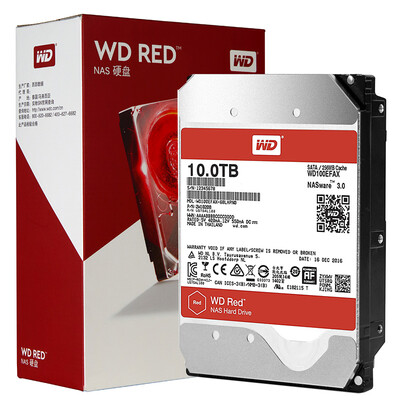 

Western Digital WD Red Disk 10TB SATA6Gbs 256M Network Storage NAS Hard Disk WD100EFAX