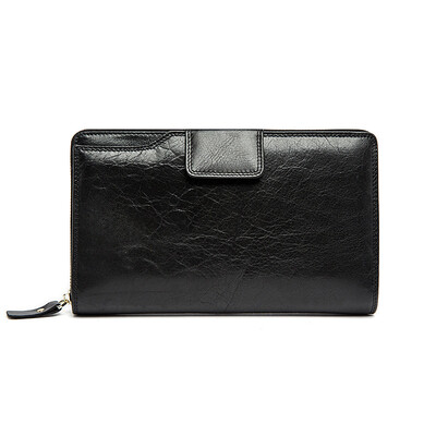 

Dalfr Настоящая кожа Для мужчин бумажник дизайнер Сумки высокое качество мужской длинный кошелек мода деньги кошелек Для мужчин кл