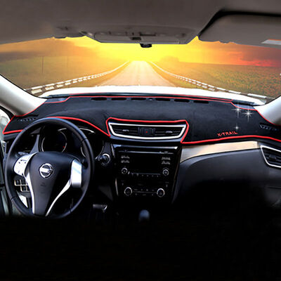 

Huashi Nissan Qijun light pad black red edge control instrument panel sunshade modification special