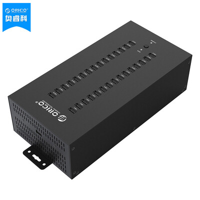 

ORICO IH30P USB2.0 Сплиттер Групповое управление Мобильный концентратор Дисковая копировальная копия Дубликатор Промышленный концентратор HUB 30 Черный