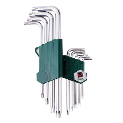 

Deli deli plum type extended hex wrench set 9 piece set DL3091