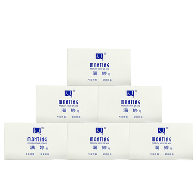 

MANTING Removal of mites&itch soap 108g 6 pieces deep cleansing of facial soap soap