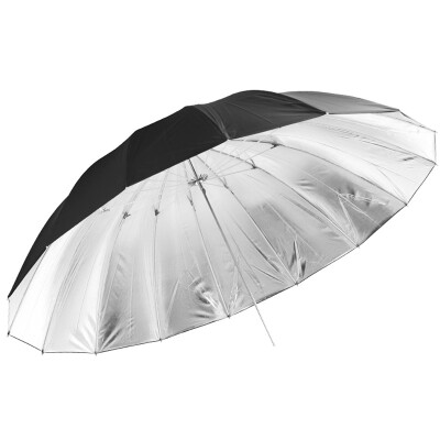 

Gold shell 100CM black silver sun umbrella