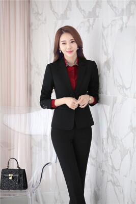 

Formal OL Styles Professional Autumn Winter Business Womens Jackets & Blazers Female Tops Blaser Office Ladies Work Wear Outwear