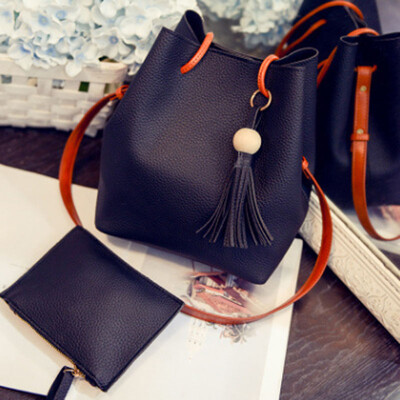 

2017 new fashion simple ladies handbag portable shoulder bag large capacity mother Messenger bag