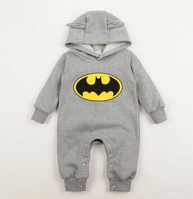 

NWT Baby Boys Romper Bodysuit Newborn Hoodies Batman One-piece Sleepsuit 3-24M