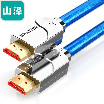 

Shanze (SAMZHE) HDMI кабель версии 2.0 2K * 4K линия цифровой HD видеопроектор 1 м Позолоченные разъемы компьютерный кабель проводки домашний кинотеатр Домохозяйство проекты SM-Z10