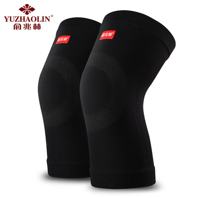 

Yu Zhaolin YUZHAOLIN X075A bamboo charcoal knee pads summer thin section breathable air conditioning room warm fit men&women sports protective gear four seasons black  code