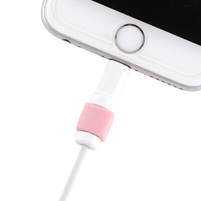 

Shengdi Вэй (sendio) iphone кабель случай анти-брейк iPhone зарядный кабель для передачи данных линии протекторы розовый