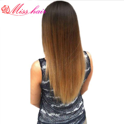 

Three Tone Ombre Hair Indian Straight Virgin Hair 3 Bundles Straight Hair Bundles Virgin Indian Hair Extensions Straight Weave