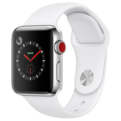

Apple Watch Series 3 Smart Watch (GPS + сотовая сеть 38 мм Deep Space Black Milanese Strap MR222CH / A)