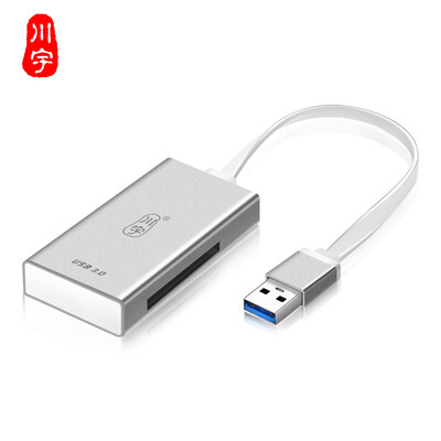 

Кавау USB3.0 многофункциональный считыватель карт телефон камера SLR TF / SD / CF карты памяти для чтения C317 Многофункциональные