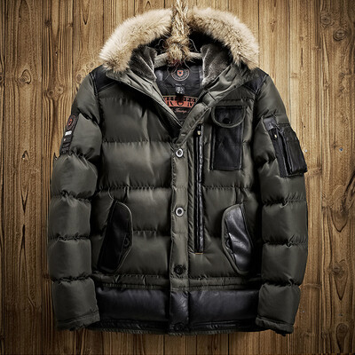 

Men's cotton jacket jacket men's long men's clothing large size cotton clothing