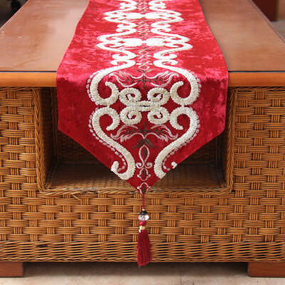 

Jin Hao modern simple fashion table runner European style Luxury Sino US Nordic table cloth coffee table bed flag bed towel