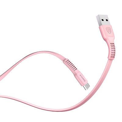 

Времена мышления (Baseus) кабель для передачи данных Эндрюс проса телефон зарядное устройство линия / Meizu / VIVO / OPPO / 1M розовый