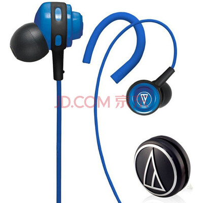 

Audio-Technica ATH-COR150 BL In-Ear Music Headset Earhook Headphones Blue