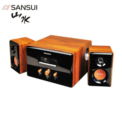 

Landscape SANSUI GS-6000 62D Combination Multimedia Mini Stereo 21 Subwoofer Notebook Desktop Computer Bluetooth Audio Black