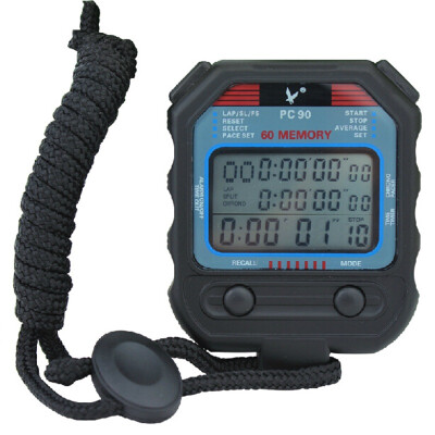 

Tianfu outdoor stopwatch electronic watch sports professional sports running timer three rows of 60 PC960