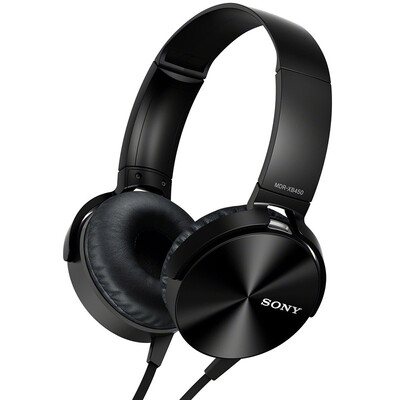 

Наушники внутриканальные с стереофонией и тяжелым басом SONY MDR-XB450AP черные