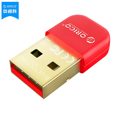 

ORICO BTA-403 USB Bluetooth Adapter 4.0 Receiver Computer Headset Notebook Phone Audio Transmitter / Receiver Red