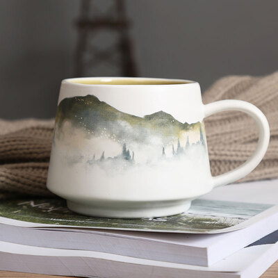 

A Ting Landscape Series Ceramic Coffee Mug 12 oz