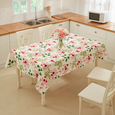 

Jiuzhou deer tablecloth home waterproof printed cloth tablecloths tablecloths cloth British style garden cloth tablecloth colorful leaves 100 150cm