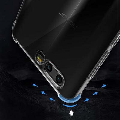 

ROCK glory 9 phone shell / case shield drop series suitable for Huawei Glory 9 transparent