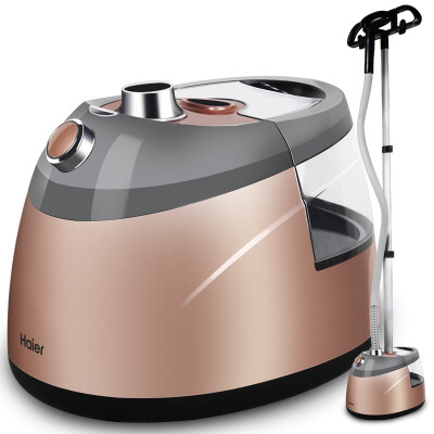 

Haier Haier hanging hot machine 25L single pole 10 stalls steam hanging home handheld HGS-2510 champagne gold