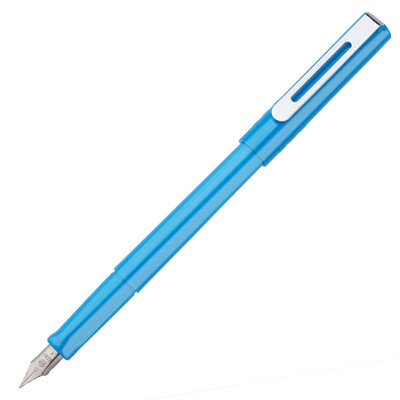 

Hero HERO light blue enamel gold pen student calligraphy ink pen 1203